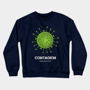 Contagion - Alternative Movie Poster Crewneck Sweatshirt